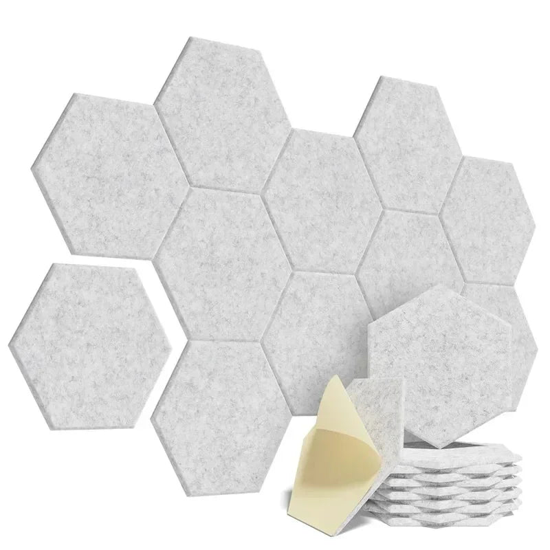 Mousses acoustiques hexagonales