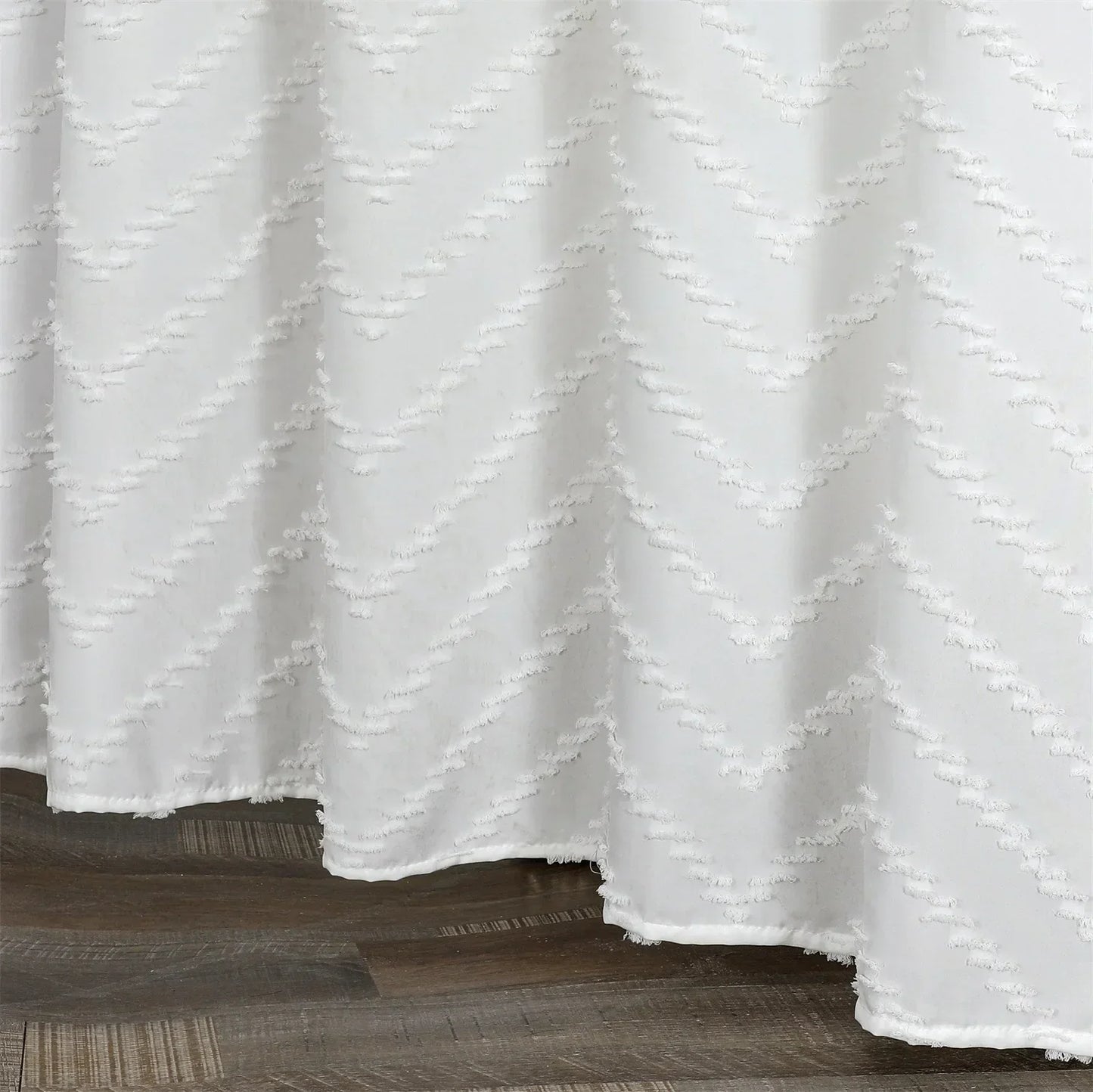 Rideau de douche à motif relief