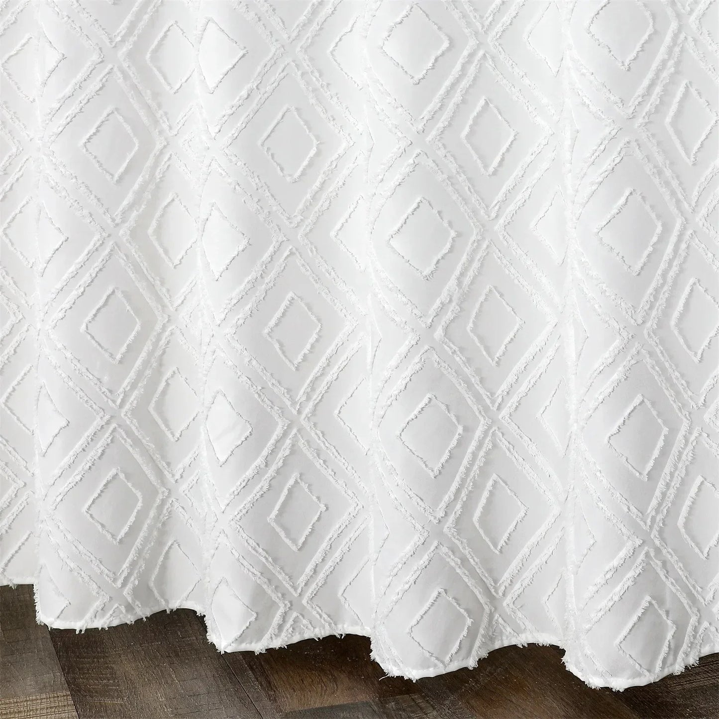 Rideau de douche à motif relief