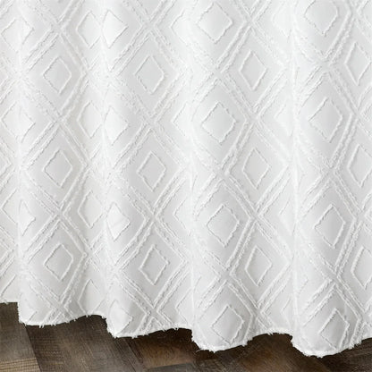 Rideau de douche à motif relief